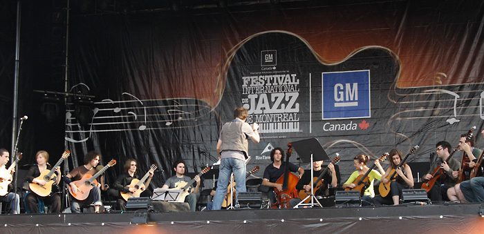 Forestare sur la scène GM du Festival de Jazz de Montréal
