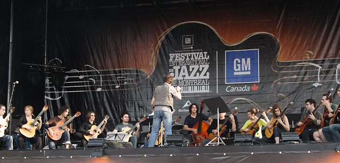 Forestare sur la scène GM du Festival de Jazz de Montréal